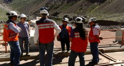 Panel de Agua del PMP visita bocatoma de la Central Alfalfal