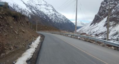 Alto Maipo finaliza pavimentación de rutas en los sectores Yeso y Volcán