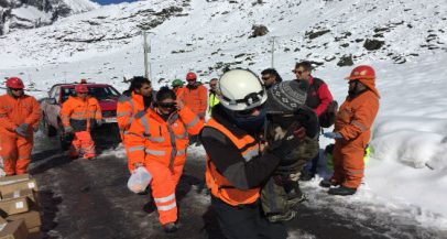 Alto Maipo rescata a arrieros aislados